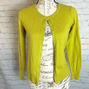 Old Navy Pea Green Cardigan